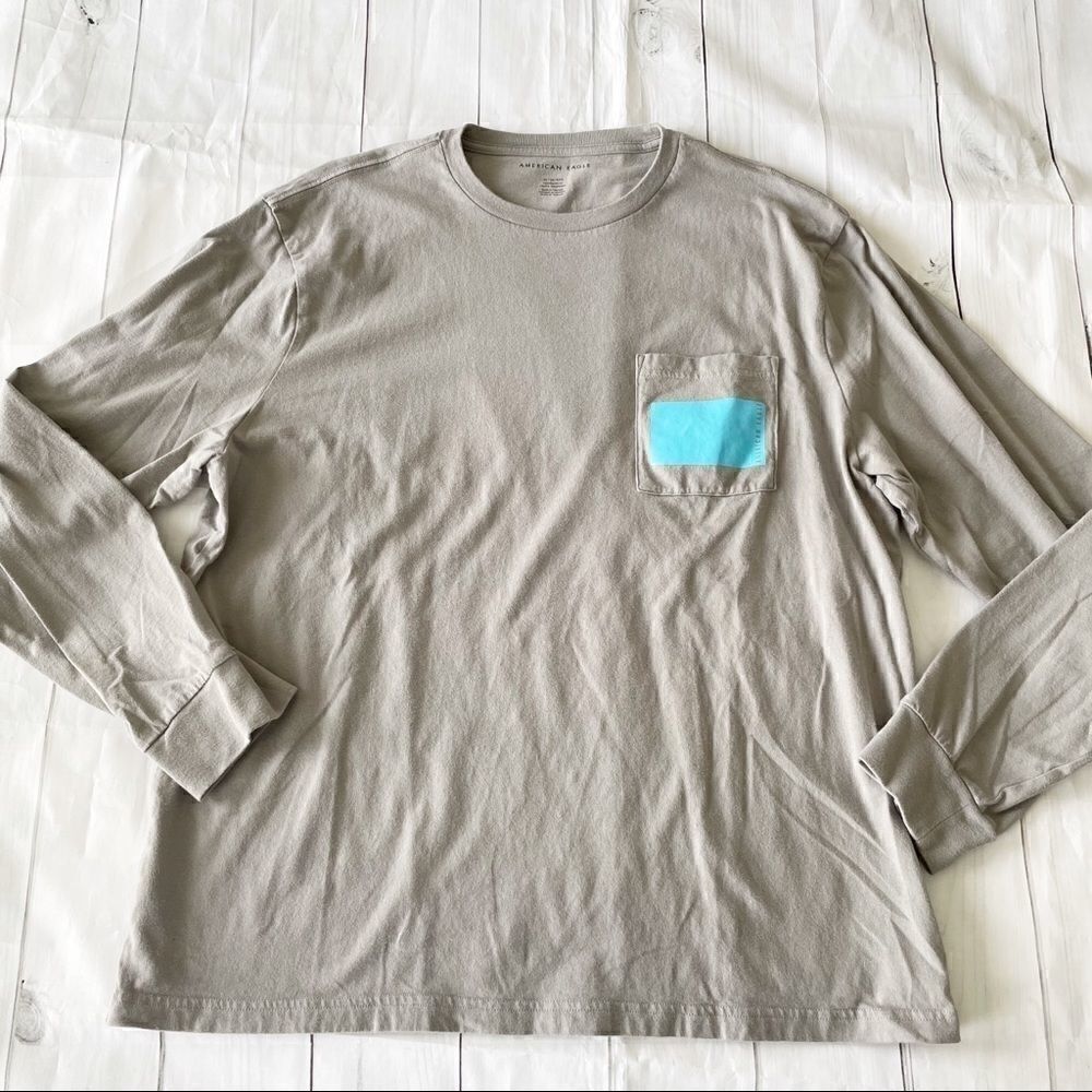 American Eagle Outfitters Long Sleeve Tee- Size XL - Picture 3 of 7